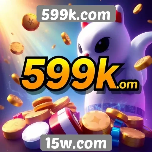 Variedade de jogos disponíveis no site 599k.com